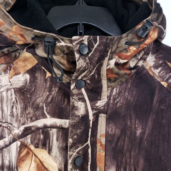 Adventuridge Mens Large Insulated Camouflage Jacket Polyester Blend Outdoor Wear - Picture 4 of 8